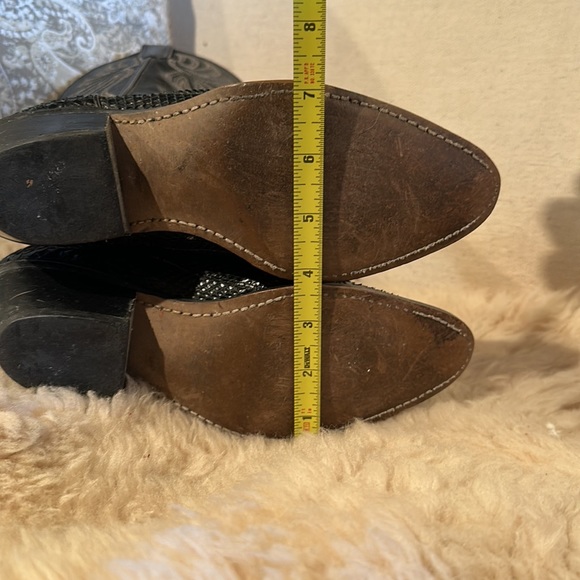 Laredo vintage snakeskin western cowboy boot - Picture 8 of 10